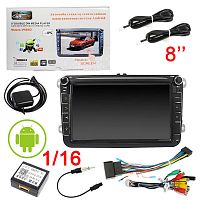 автомагнитола 2din  avh-vw880d, 1g+16gb, сенсорный экран 8", android 9.1, t3l, ips  фото