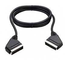 шнур scart- scart 21pin 1,5м  фото