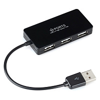 концентратор usb (hub) орбита ot-pcr09 (hb-112) на 4 гнезда (usb 2.0)  фото