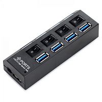 концентратор usb (hub) орбита hb-113 на 4 гнезда (usb 3.0)/100  фото