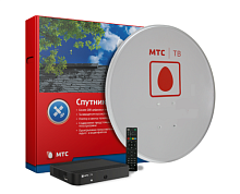 комплект мтс тв  №21 smart-карта1 год +рес dvb-s ekt dsd 4404 +ант 0,6м серая +ку +каб.20м  фото