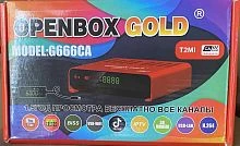 цифровой спутниковый ресивер openbox g666ca dvb-s2/ iptv/ t2mi слот для карты, поддержка 3g модема  фото