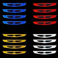 светоотражающие наклейки kr132 защитный буфер для дверей автомобиля, набор 4 шт, защита от царапин  фото