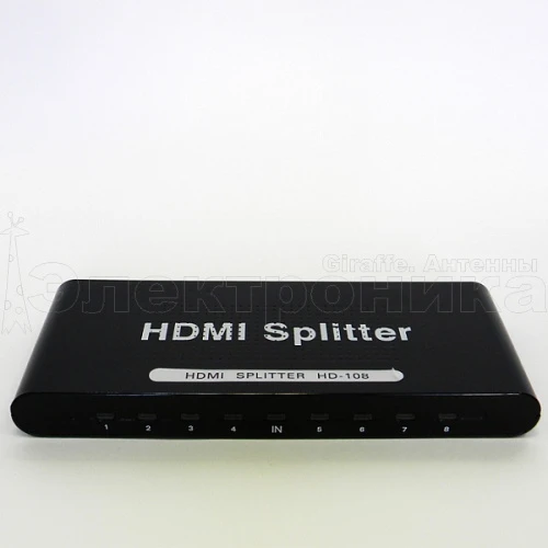 hdmi сплиттер 1х8  dvs-hd 108  фото