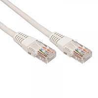 патчкорд utp rj45 cat 5e ripo 15 м (серый) 8-жильный шнур rj45-rj45 для соединения сетевых устройств  фото