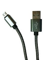 кабель usb 2а орбита km-18 цветной (штекер microusb - штекер usb) 1м/20/500  фото