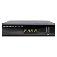 Ресивер цифровой World Vision T625 D5 эфирный DVB-T2/C тв приставка бесплатное тв тюнер медиаплеер от магазина Электроника GA