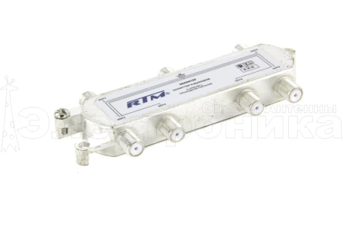 делитель1*6   ssah610f/2dc,      сплиттер спутниковый  6 выходов, 5-2400мгц, прох. питание  фото