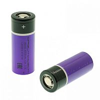 аккумулятор орбита 26650 (12а, 4000maч, 3.7 в, плоский пин) перезаряжаемая литий-ионная батарея 1шт.  фото