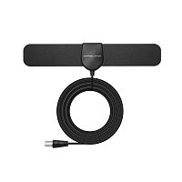 антенна тв комнатная цифровая орбита ot-ant11 с усилителем 5 дб эфирная для dvb-t2 телевидения  фото