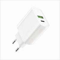 блок питания sendem 5в, 3а og03 зарядное устройство с usb / iphone lightning 2 гнезда (pd+qc3.0)  фото