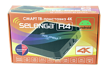 медиа-приставка selenga r4  медиаплеер smart tv iptv приставка 4k   фото