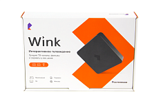 смарт тв-ip-6003 приставка 4к ростелеком медиаплеер wink  superwave ip6003  фото