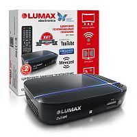 Цифровая приставка LUMAX DV1115HD эфирный DVB-T2/C тв ресивер бесплатное тв TV-тюнер медиаплеер IPTV от магазина Электроника GA