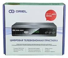 Цифровая приставка Oriel 421D эфирный DVB-T2/C тв приставка ТВ без абонплаты TV-тюнер медиаплеер от магазина Электроника GA
